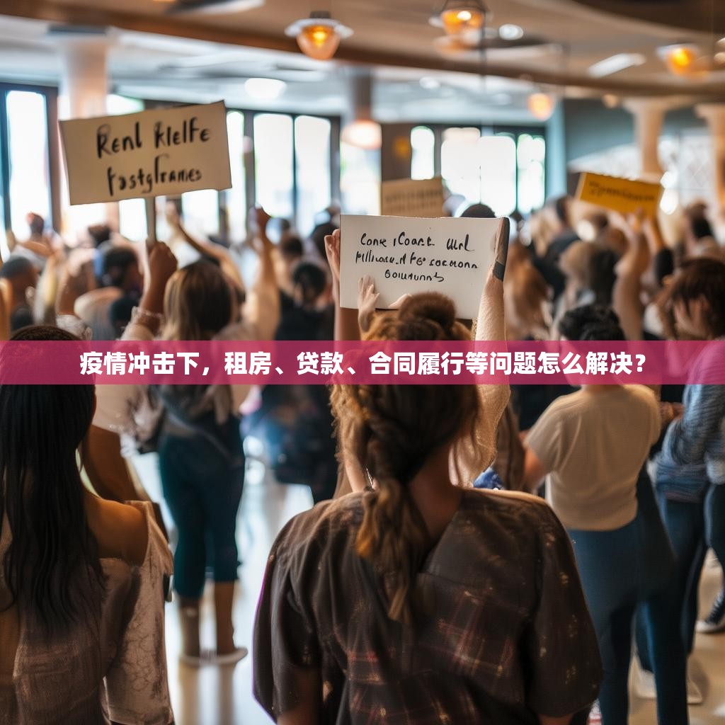 疫情冲击下，租房、贷款、合同履行等问题怎么解决？