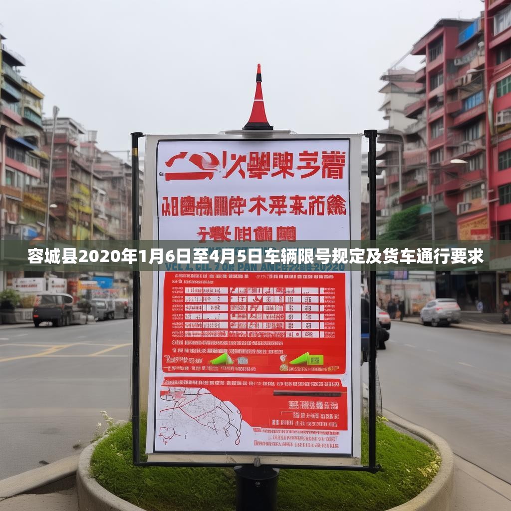 容城县2020年1月6日至4月5日车辆限号规定及货车通行要求