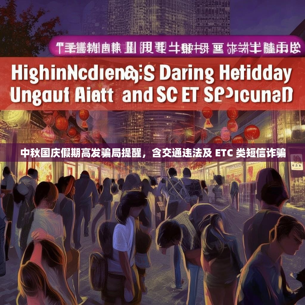 中秋国庆假期高发骗局提醒,含交通违法及 ETC 类短信诈骗