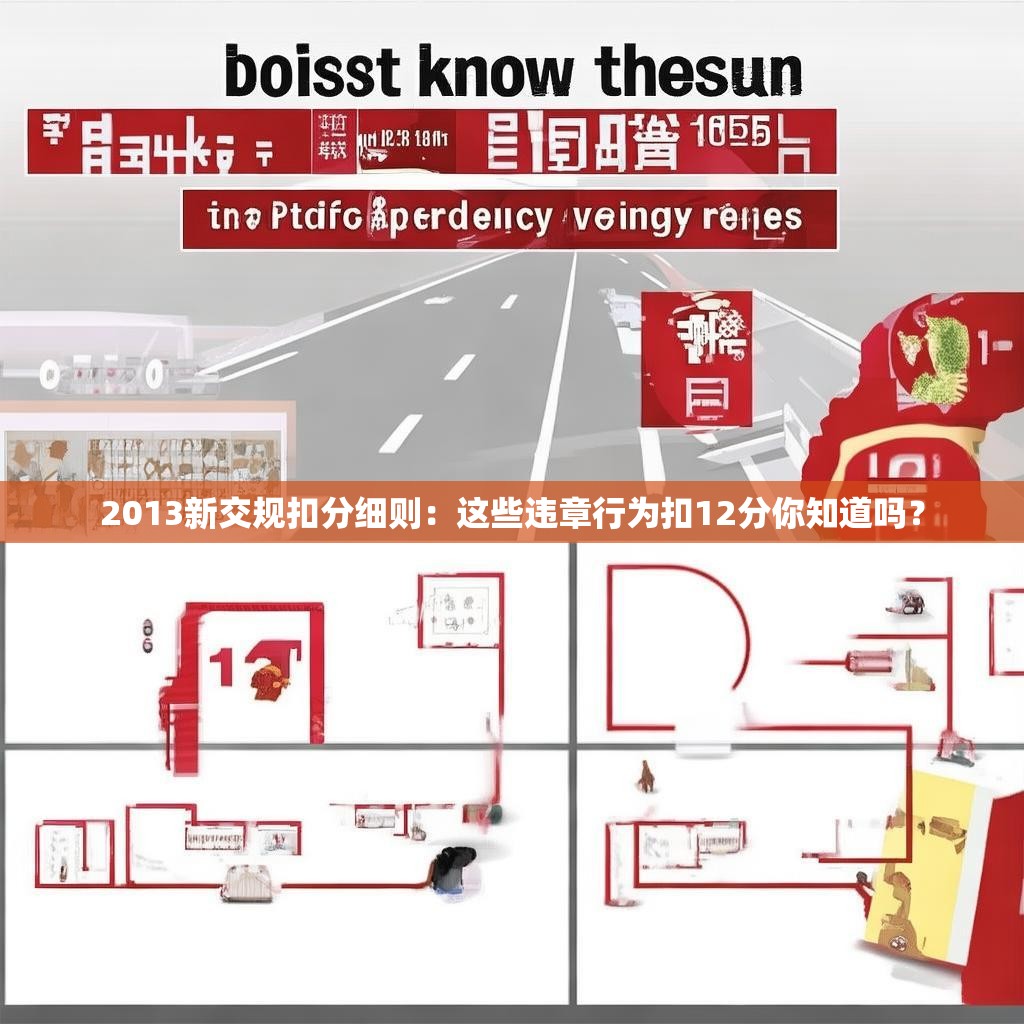 2013新交规扣分细则:这些违章行为扣12分你知道吗?