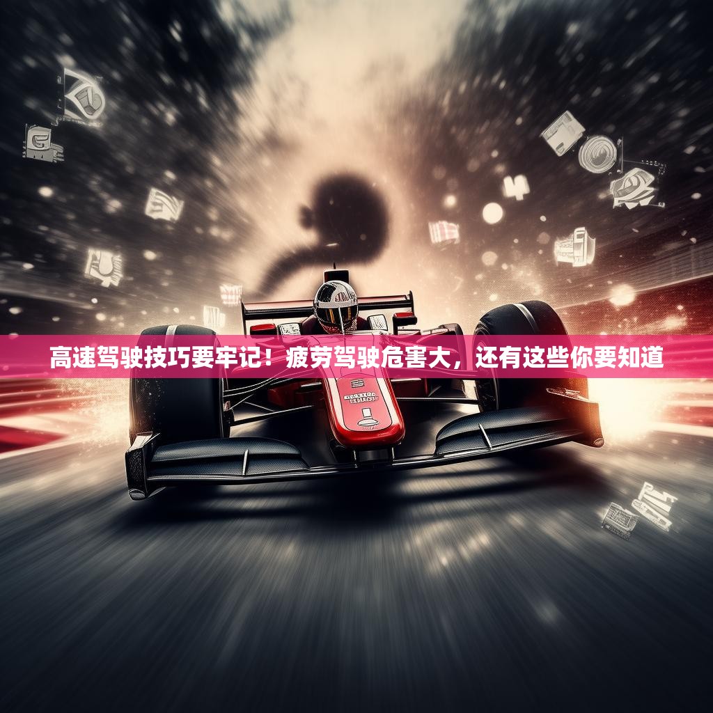 高速驾驶技巧要牢记！疲劳驾驶危害大，还有这些你要知道