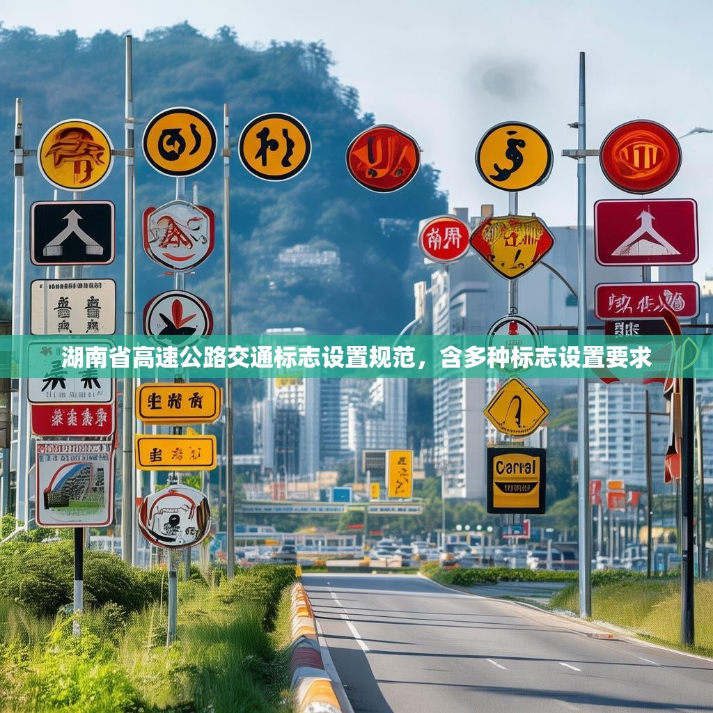 湖南省高速公路交通标志设置规范,含多种标志设置要求