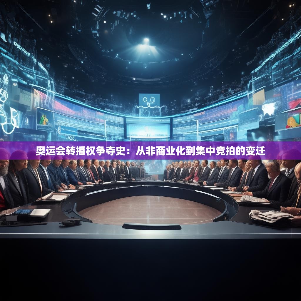 奥运会转播权争夺史:从非商业化到集中竞拍的变迁