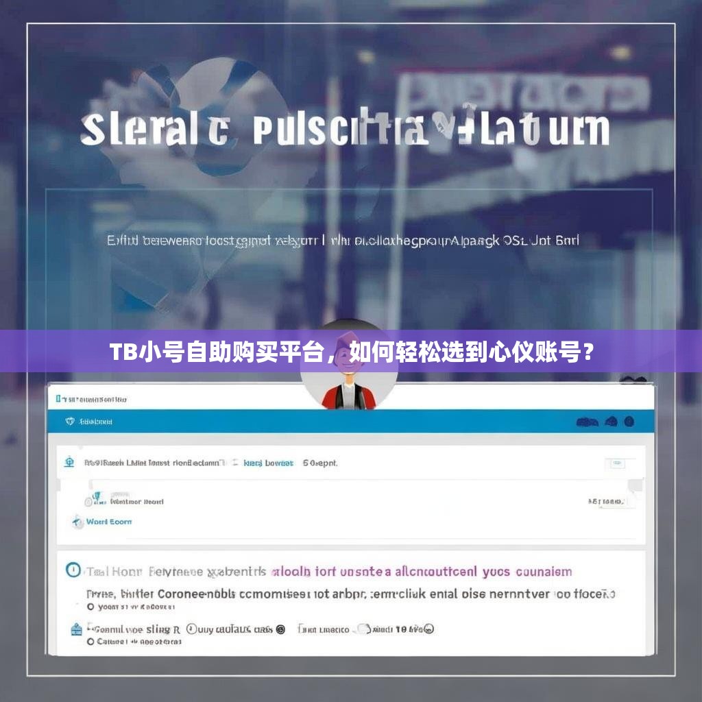 TB小号自助购买平台，如何轻松选到心仪账号？