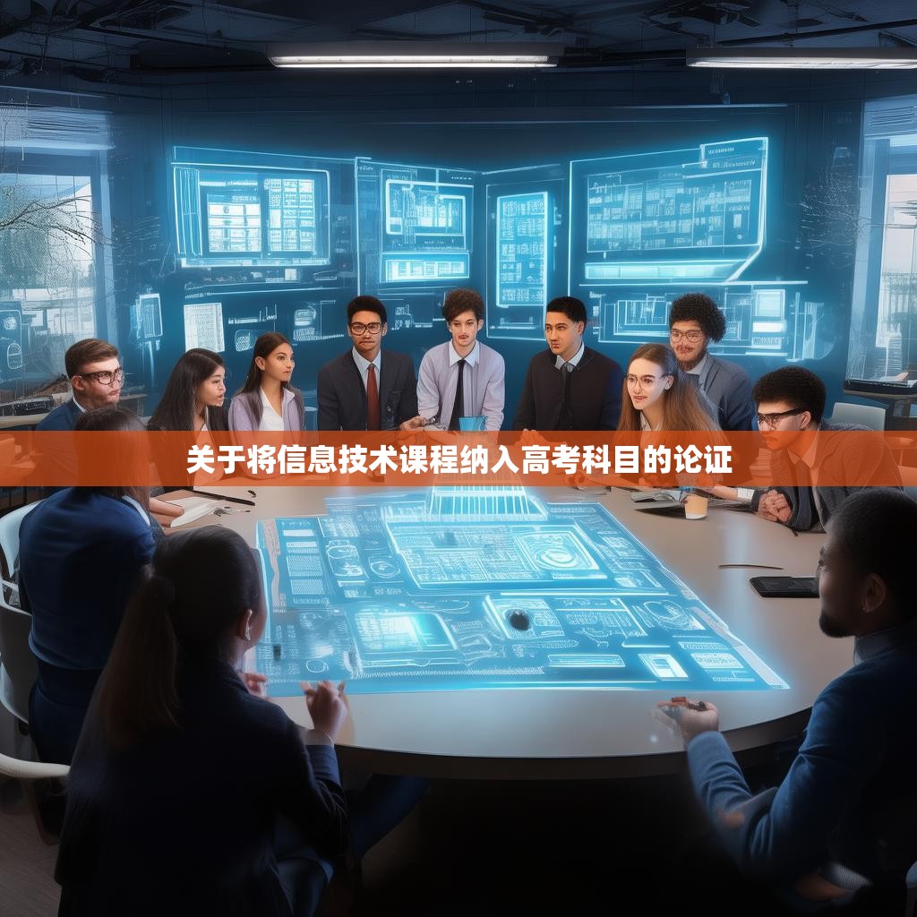 关于将信息技术课程纳入高考科目的论证