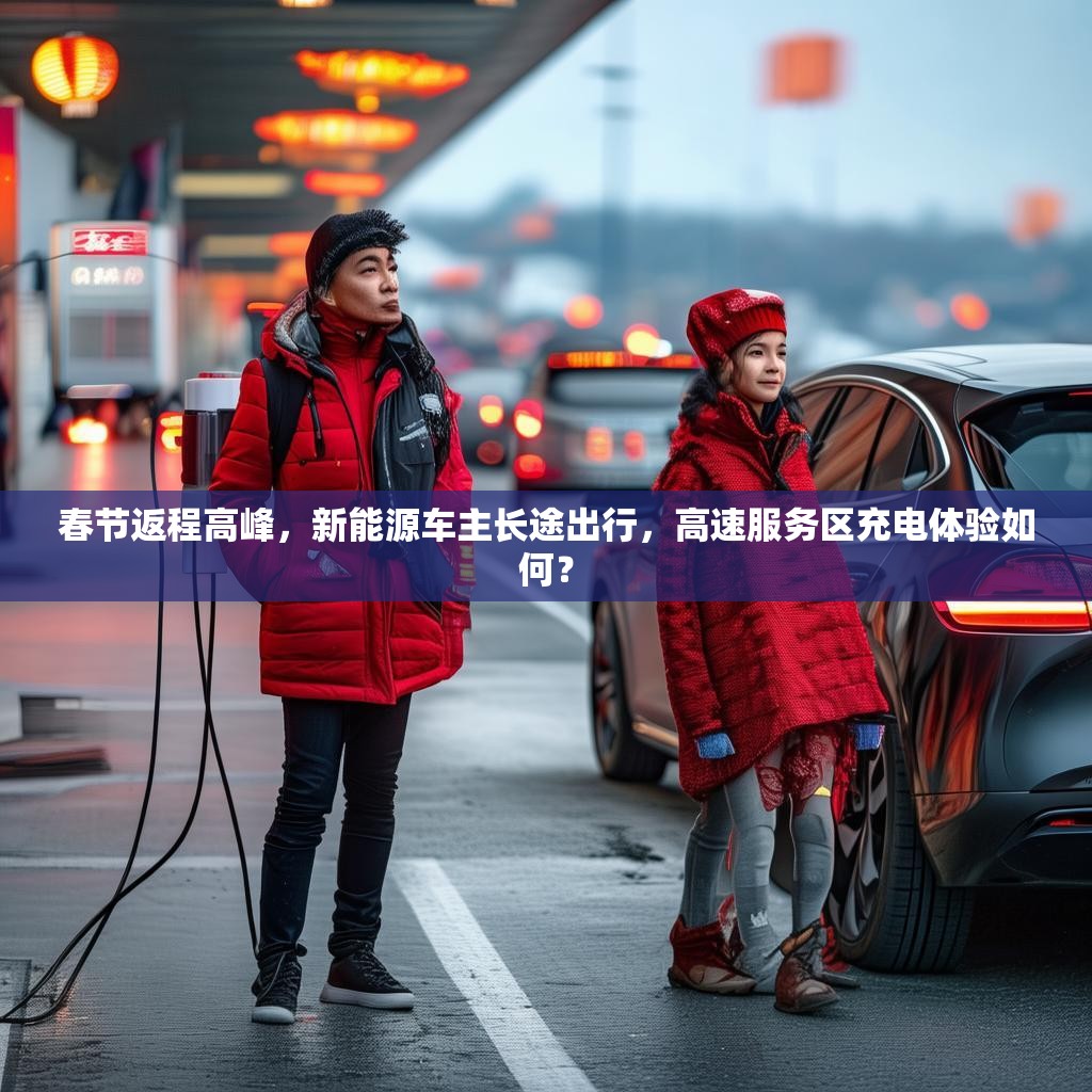 春节返程高峰，新能源车主长途出行，高速服务区充电体验如何？